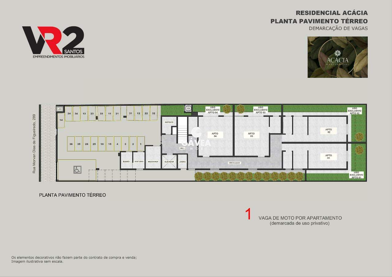 Apartamento à venda no Vila Voturua: 