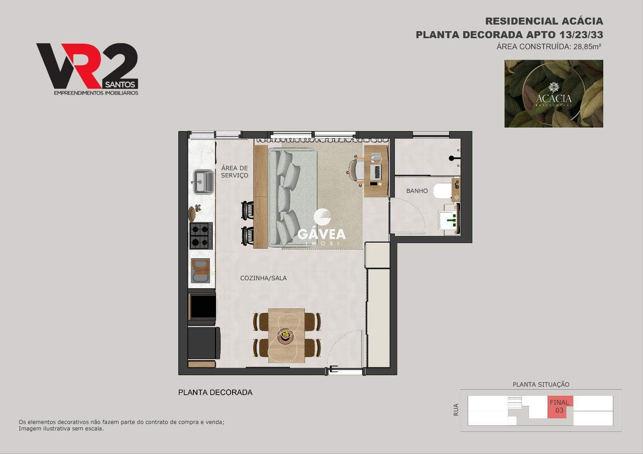 Apartamento à venda no Vila Voturua: 