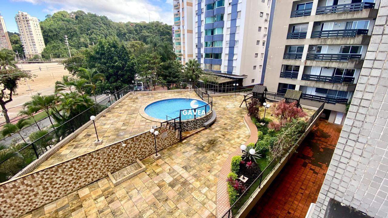 Apartamento à venda no Gonzaguinha: Vista da Varanda da Sala