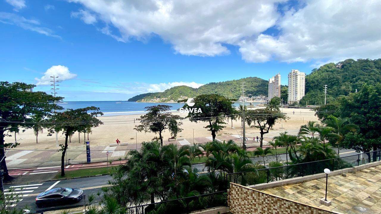 Apartamento à venda no Gonzaguinha: Vista da Varanda da Sala