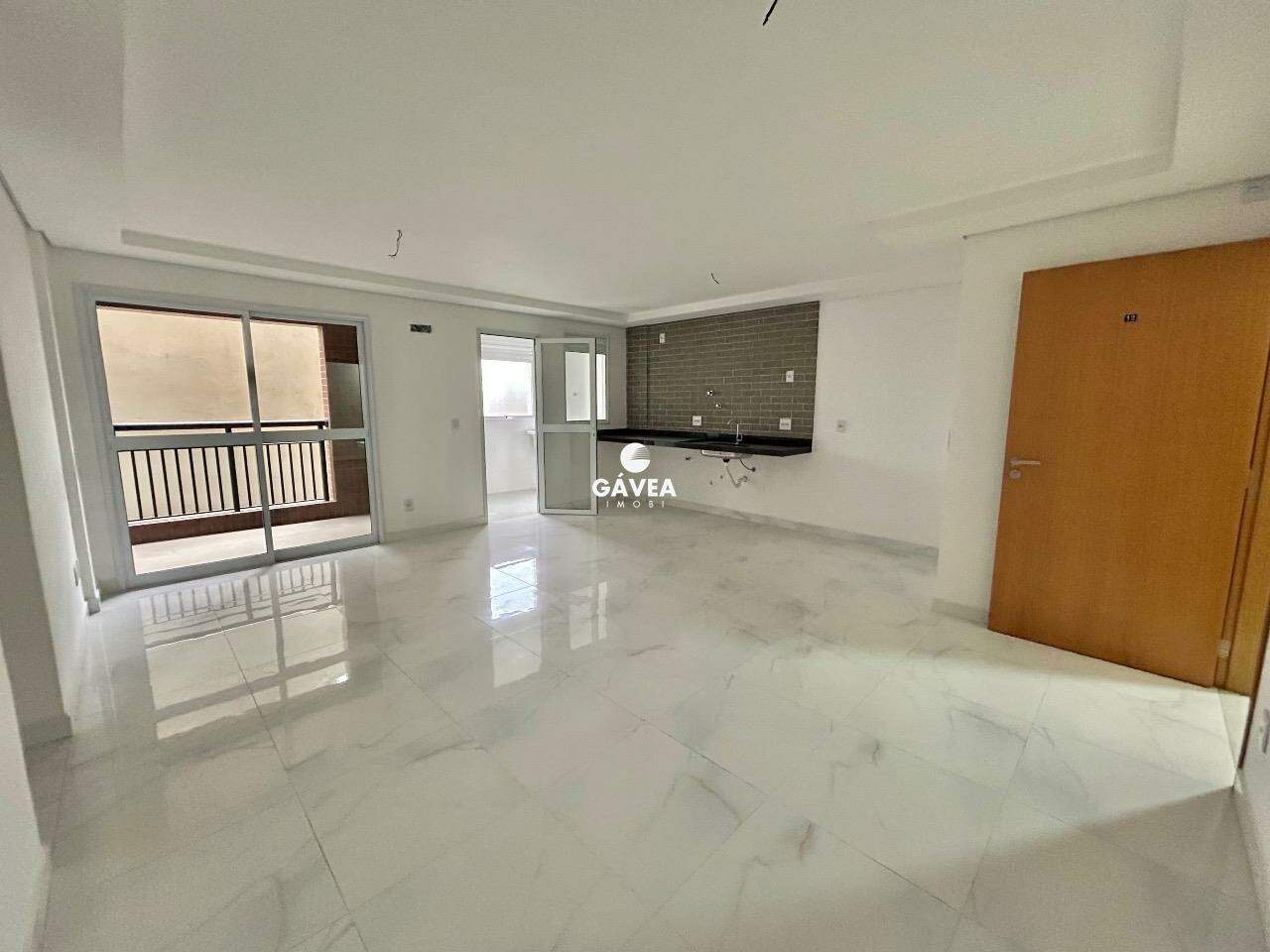 Apartamento à venda no Estuário: sala para 2 ambientes com varanda