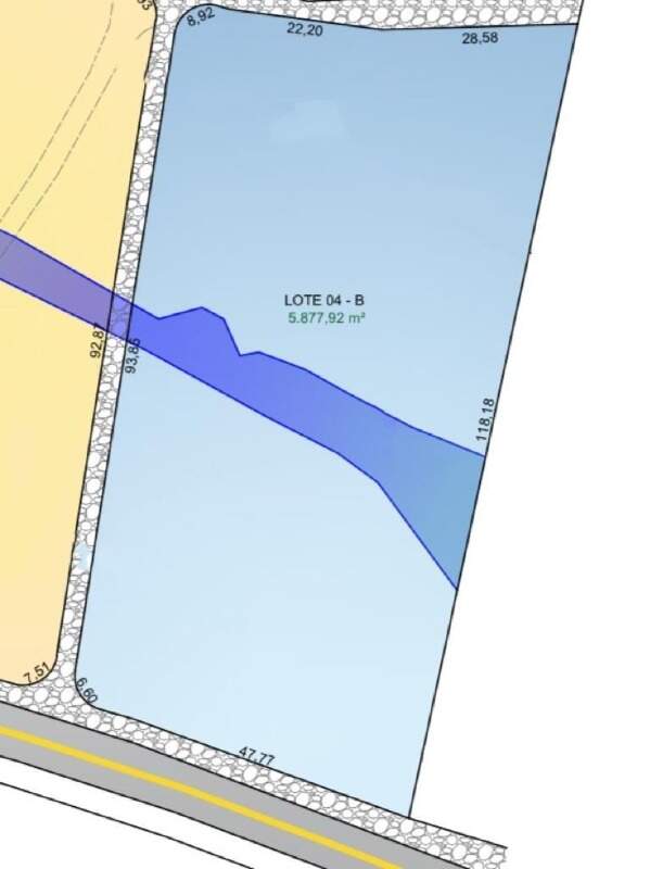 Lote à venda no Rodovia: 