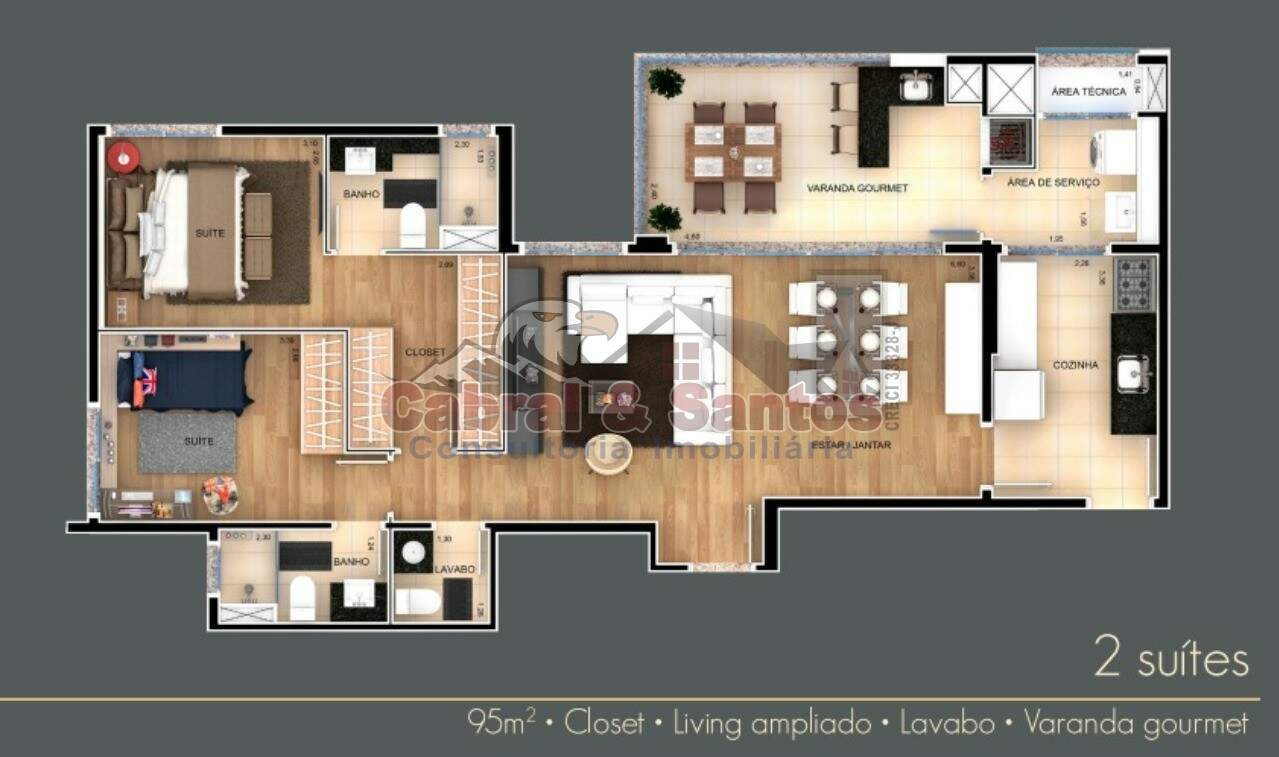 Apartamento à venda no ITU NOVO CENTRO: Foto 02