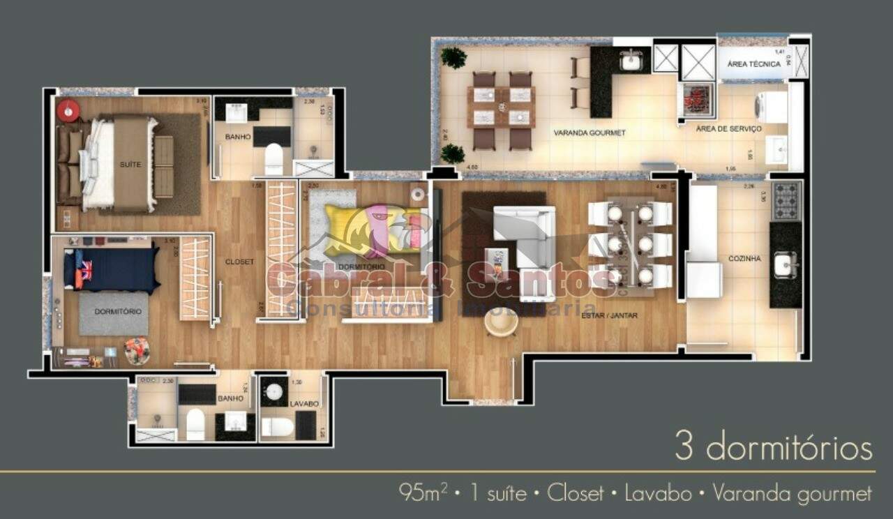 Apartamento à venda no ITU NOVO CENTRO: Foto 03