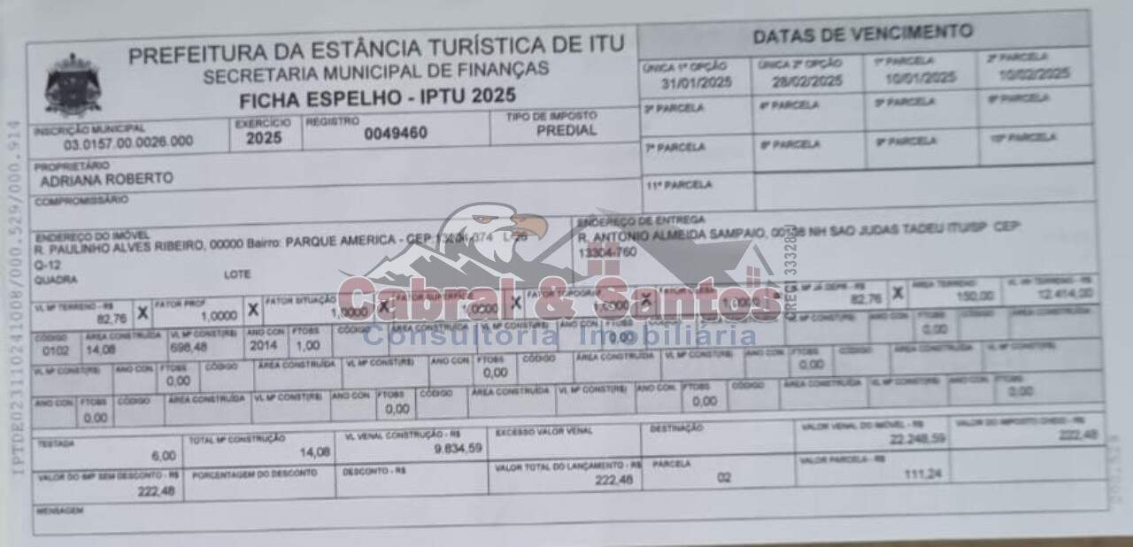 TERRENO à venda no PARQUE AMÉRICA: Foto 03
