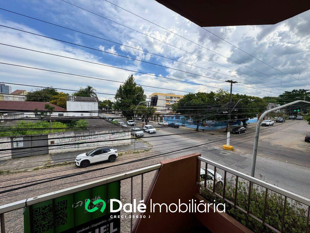 Apartamento à venda no Centro: Sacada do Quarto