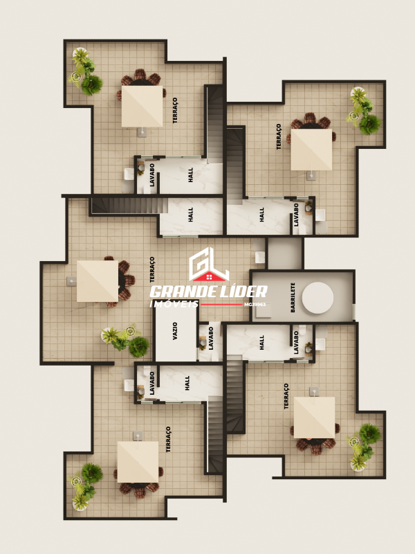 Apartamento à venda no Santa Mônica: 