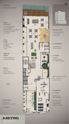 Apartamento à venda no CENTRO: 05- ÁREA COMUM