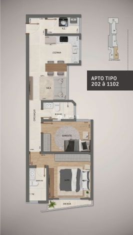Apartamento à venda no CENTRO: 04- APARTAMENTO