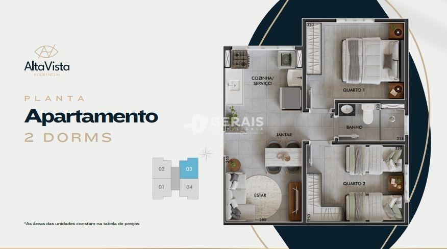 Apartamento à venda no JARDIM CANDELÁRIA: 03 - PLANTA