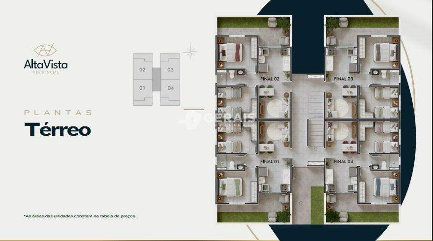 Apartamento à venda no JARDIM CANDELÁRIA: 02 - TÉRREO