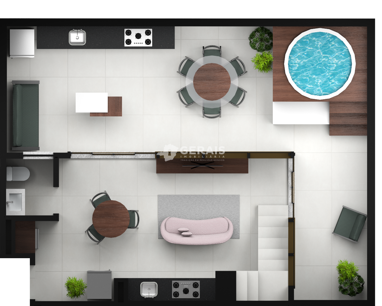 Loft à venda no CENTRO: 11- LOFT PLANTA