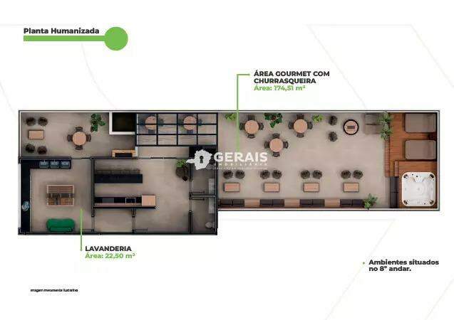 Apartamento à venda no CHANADOUR: 05- PROJETO ÁREA GOURMET