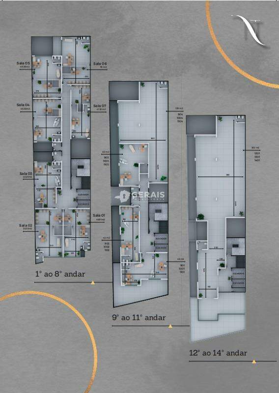 Sala à venda no CENTRO: 04- PLANTA