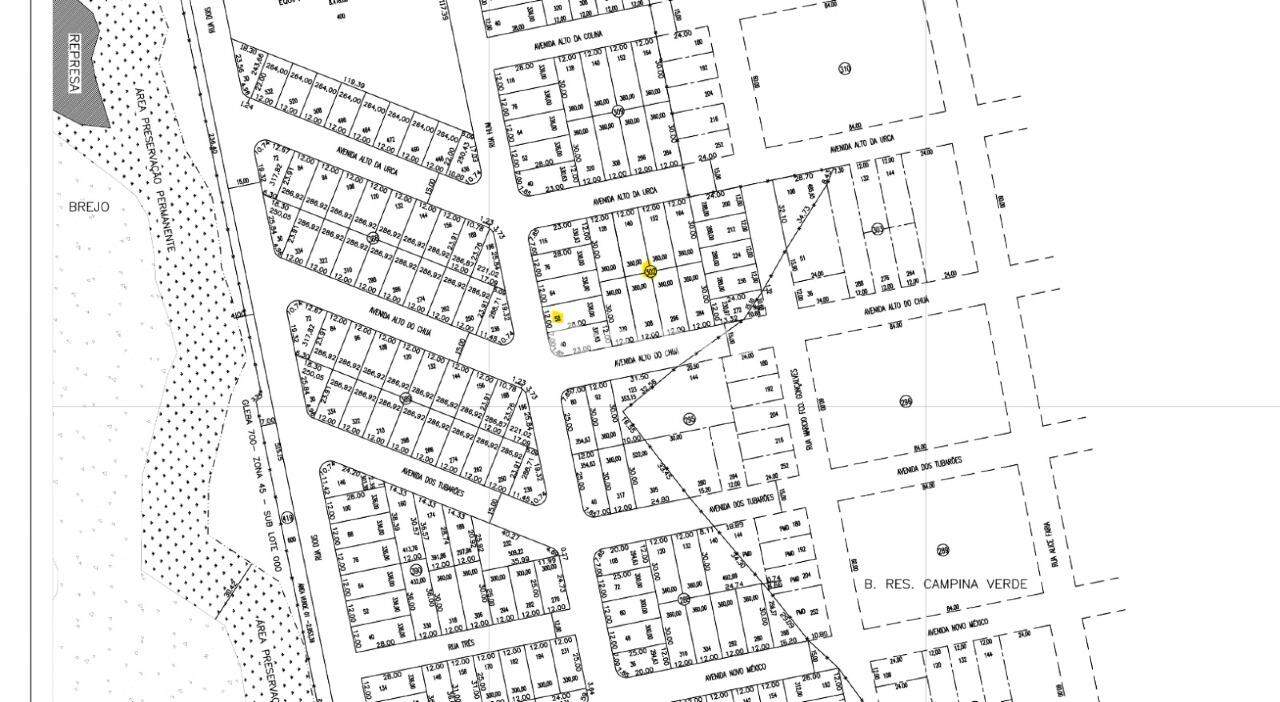 Lote à venda no CAMPINA VERDE: 04- PLANTA