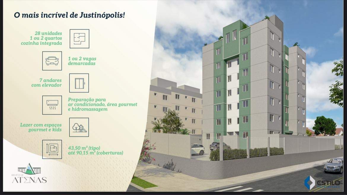 Apartamento à venda no Maracanã (Justinópolis): 