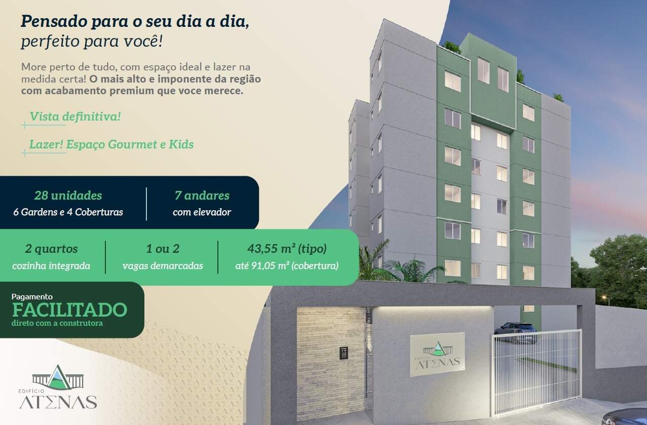 Apartamento à venda no Maracanã (Justinópolis): 