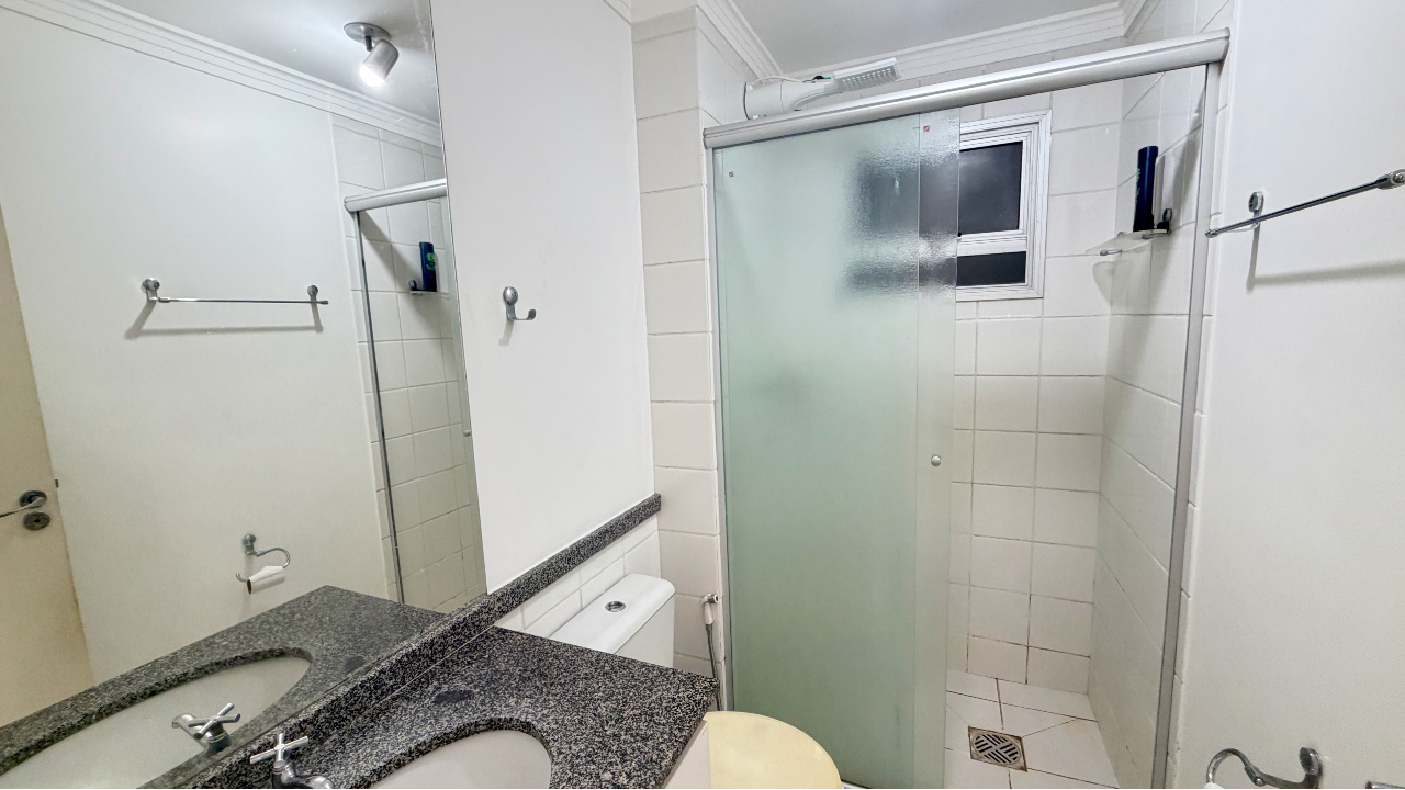 Apartamento 3 quartos (1 suíte), fundo, mobiliado com 1 vaga – Goiabeiras, Cuiabá/MT