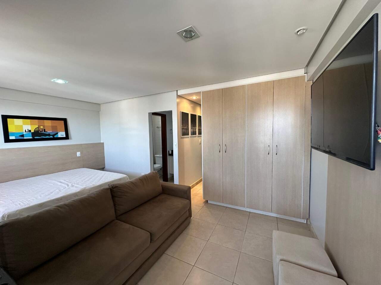 Flat 1 quarto à venda Centro 44m² Montes Claros MG: Quarto