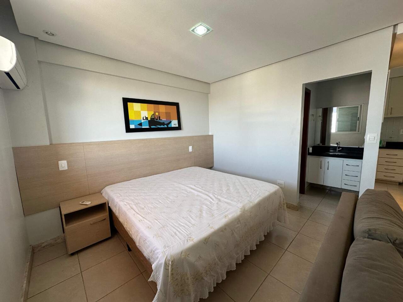 Flat 1 quarto à venda Centro 44m² Montes Claros MG: Quarto1