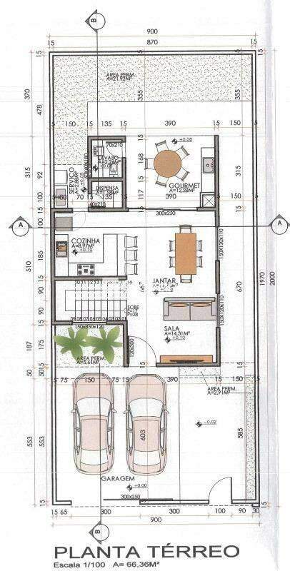 Casa 3 quartos à venda Vila Nova 126m² Montes Claros MG: Planta terr o | Foto_migracao | 4