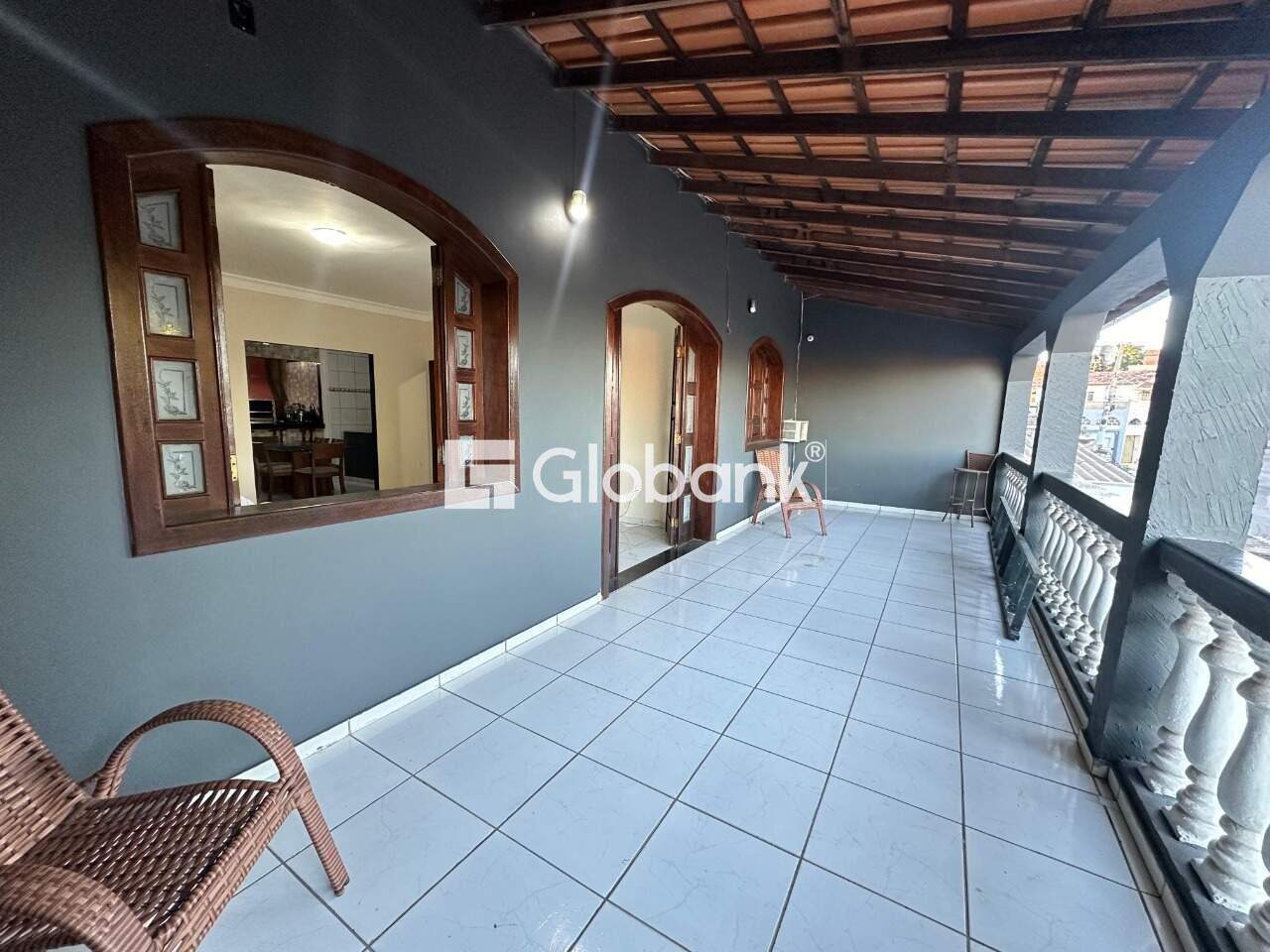 Casa 3 quartos para aluguel João Botelho 80m² Montes Claros MG: Sacada