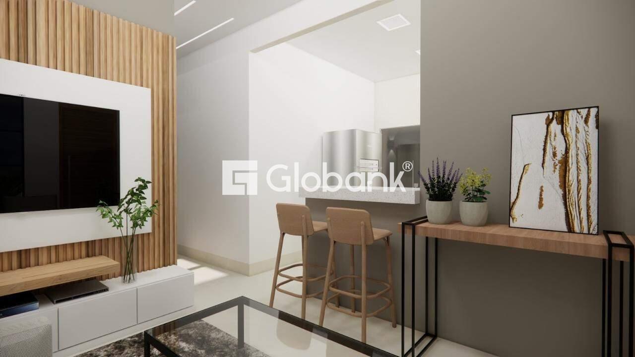 Casa 3 quartos à venda Residencial Terra Jardim 63m² Montes Claros MG: Cozinha conjugada com sala