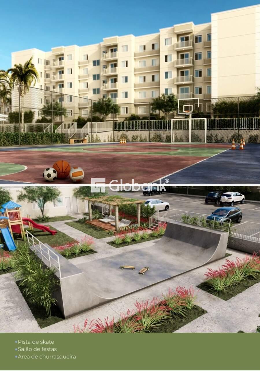 Apartamento 3 quartos à venda Dos Mangues 63,25m² Montes Claros MG: Playground e pista de skate