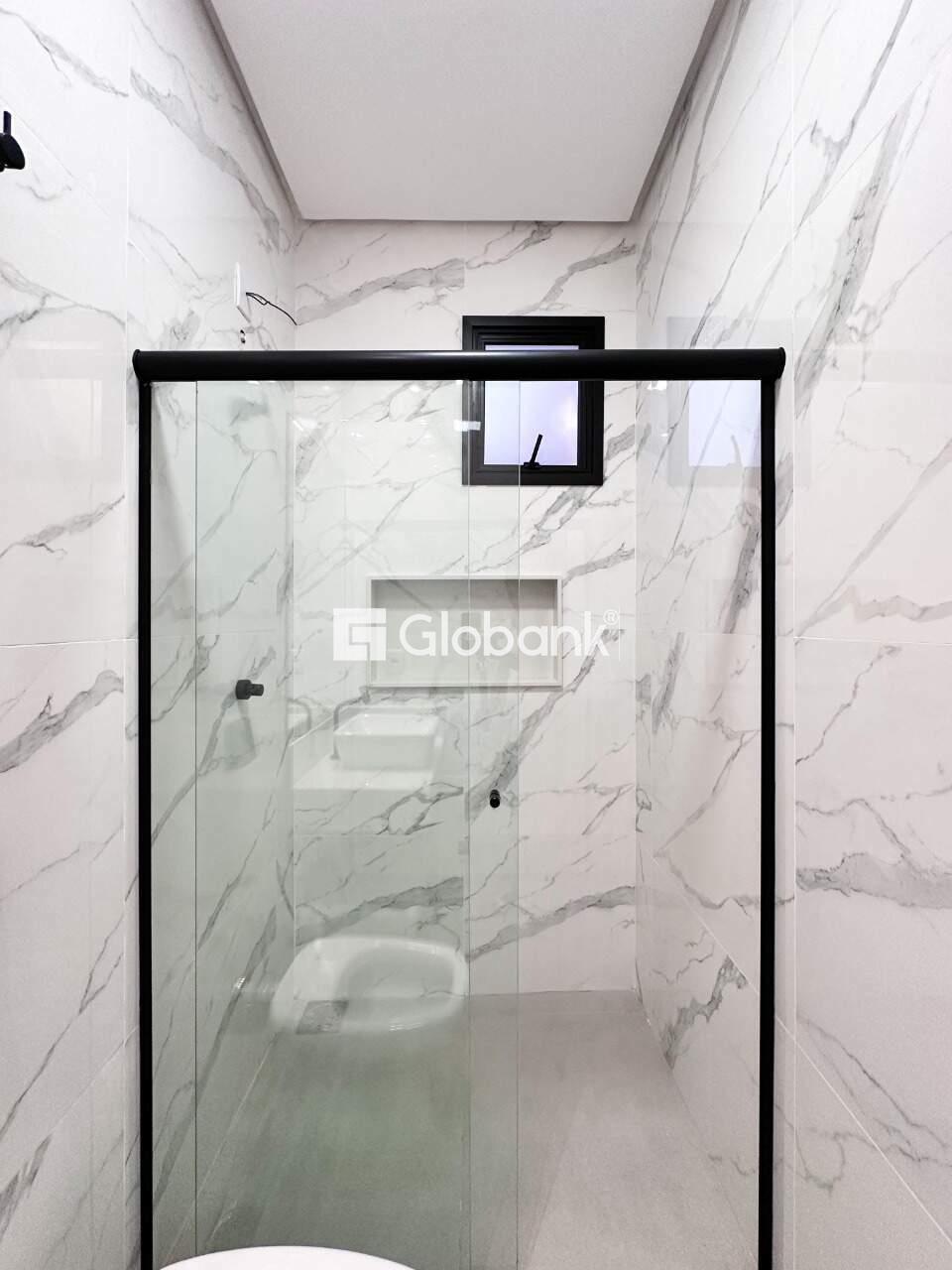 Casa em condomínio 3 quartos à venda Residencial Villa Segura 130m² Montes Claros MG: Banheiro com box