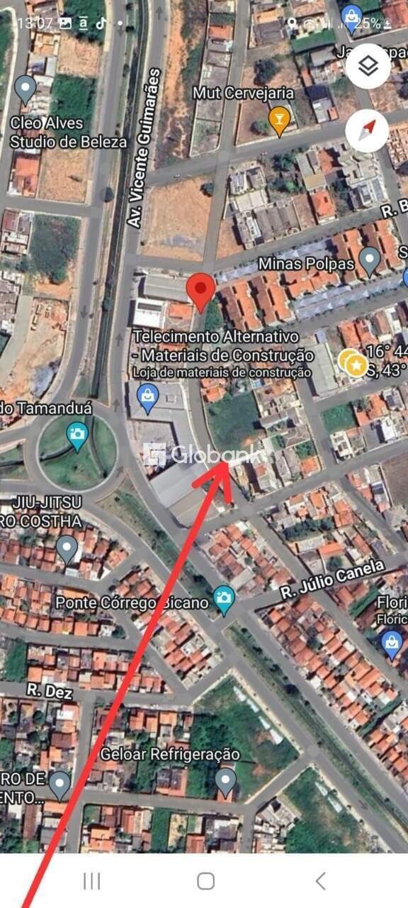 Terreno à venda Canelas 0m² Montes Claros MG: