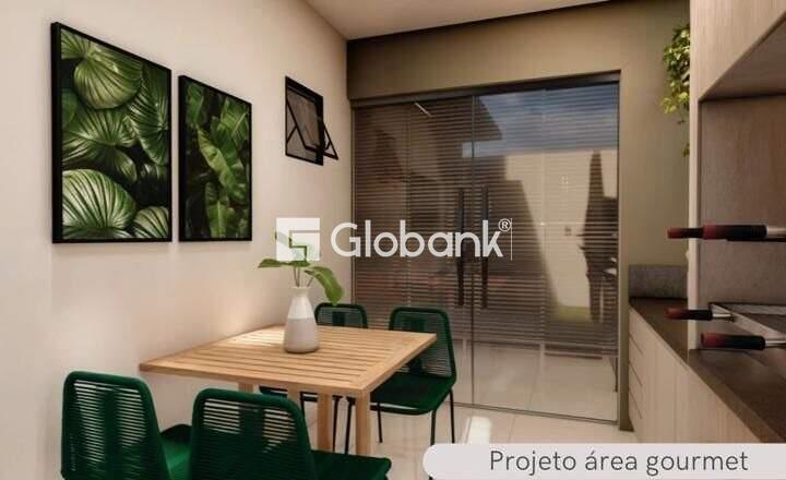 Casa em condomínio 3 quartos à venda Residencial Villa Segura 100m² Montes Claros MG: rea gourmet