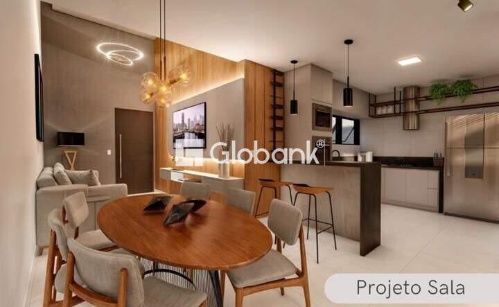 Casa em condomínio 3 quartos à venda Residencial Villa Segura 100m² Montes Claros MG: Sala jantar