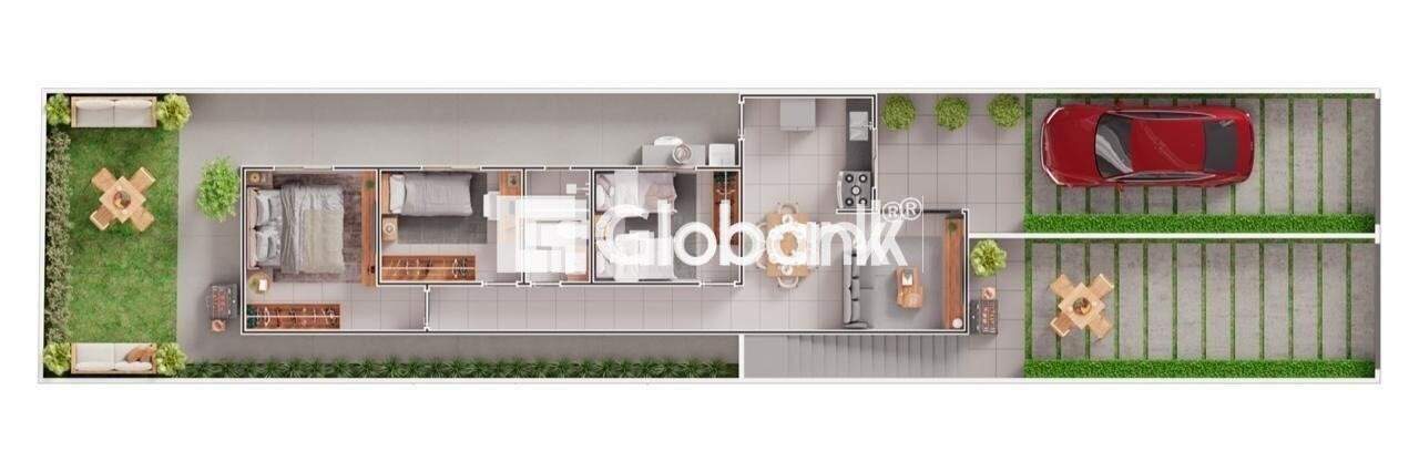 Casa 3 quartos à venda Alto da Boa Vista 58,24m² Montes Claros MG: 