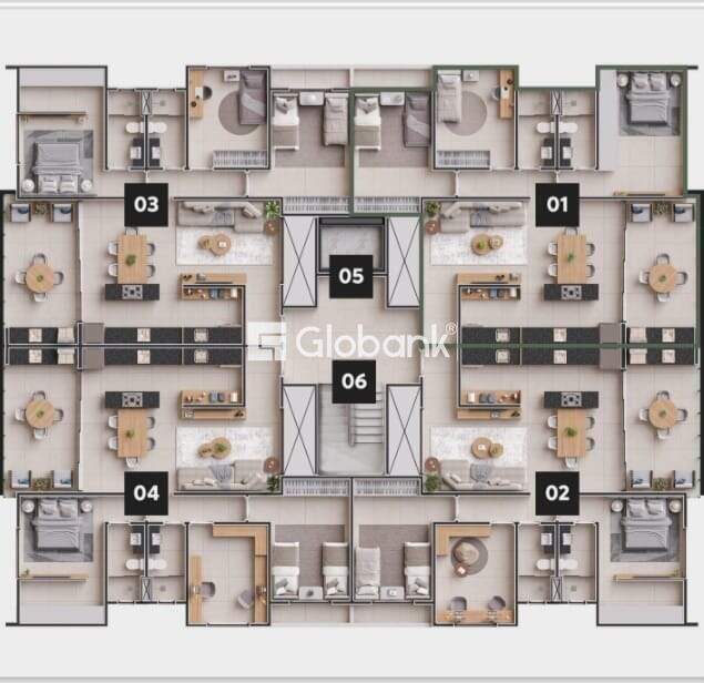 Cobertura 3 quartos à venda Morada do Sol 218,59m² Montes Claros MG: 13