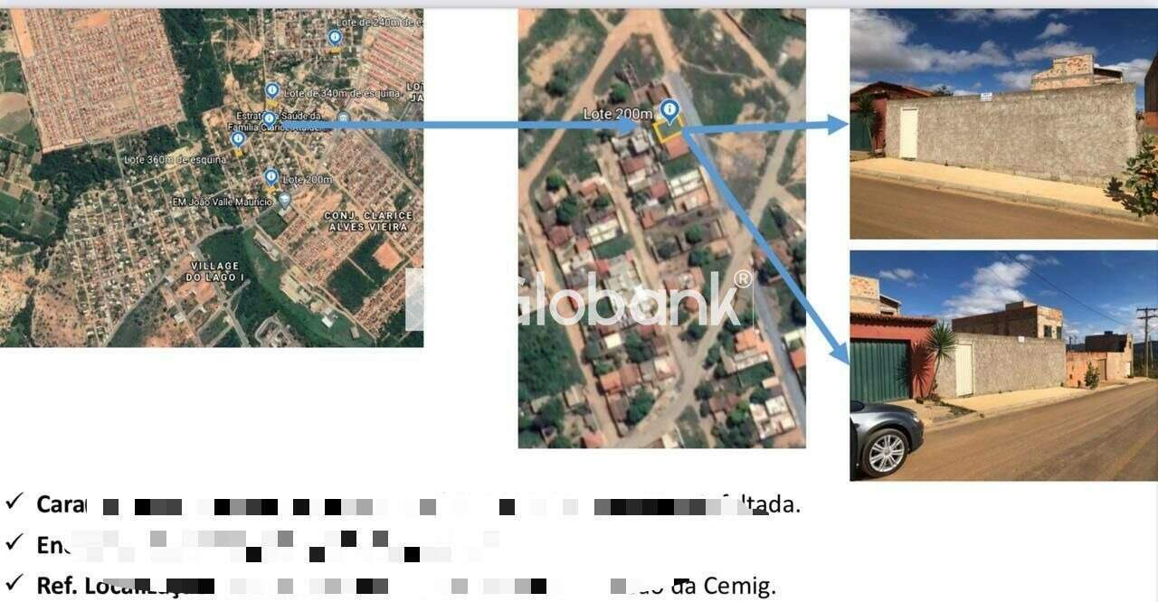 Terreno à venda Village do Lago I 0m² Montes Claros MG: 