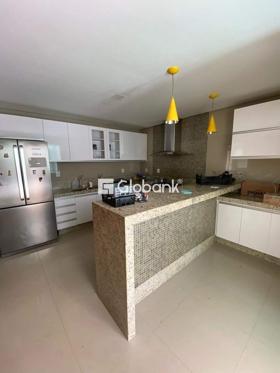 Casa 9 quartos à venda Barcelona Park 450m² Montes Claros MG: CASA-COZINHA COM ARM RIOS-BANCADA DE GRANITO