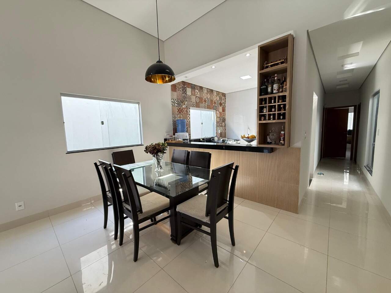 Casa 3 quartos à venda Loteamento Reserva Real 115,5m² Montes Claros MG: Sala de Jantar