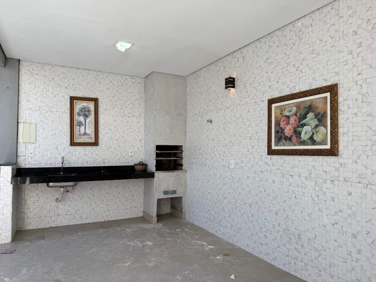 Casa 3 quartos à venda Loteamento Reserva Real 115,5m² Montes Claros MG: rea gourmet