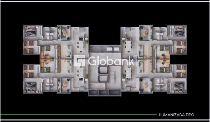 Apartamento 3 quartos à venda Melo 87m² Montes Claros MG: 