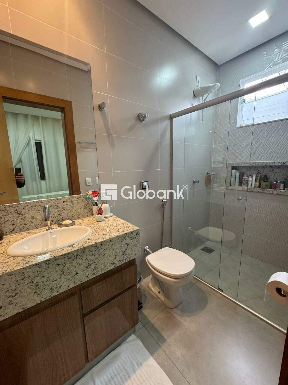 Casa 3 quartos à venda Loteamento Bosque das Palmeiras 90m² Montes Claros MG: Banheiro Social