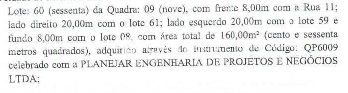 Terreno à venda Residencial Quintas da Produção 0m² Montes Claros MG: 
