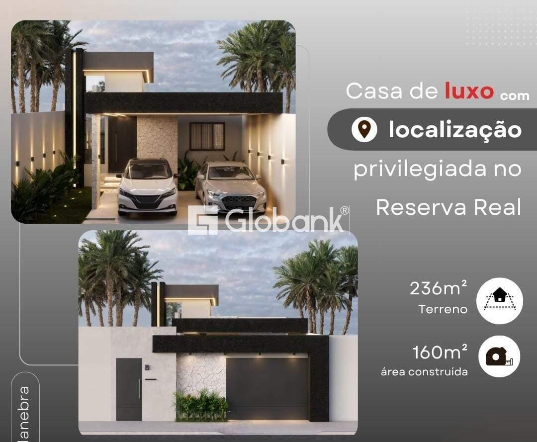 Casa 3 quartos à venda Loteamento Reserva Real 160m² Montes Claros MG: 
