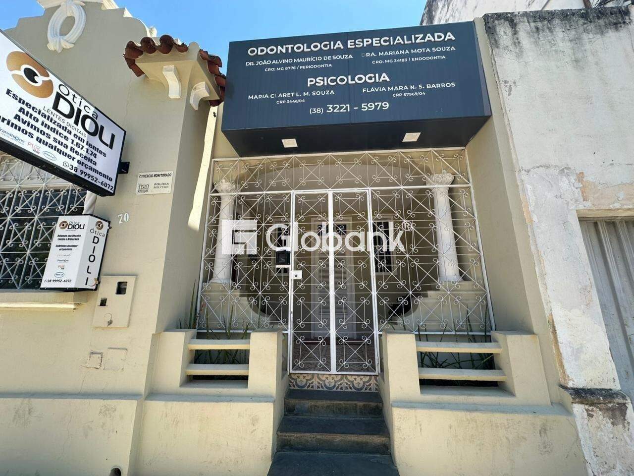 Sala comercial para aluguel Centro 20m² Montes Claros MG: Fachada