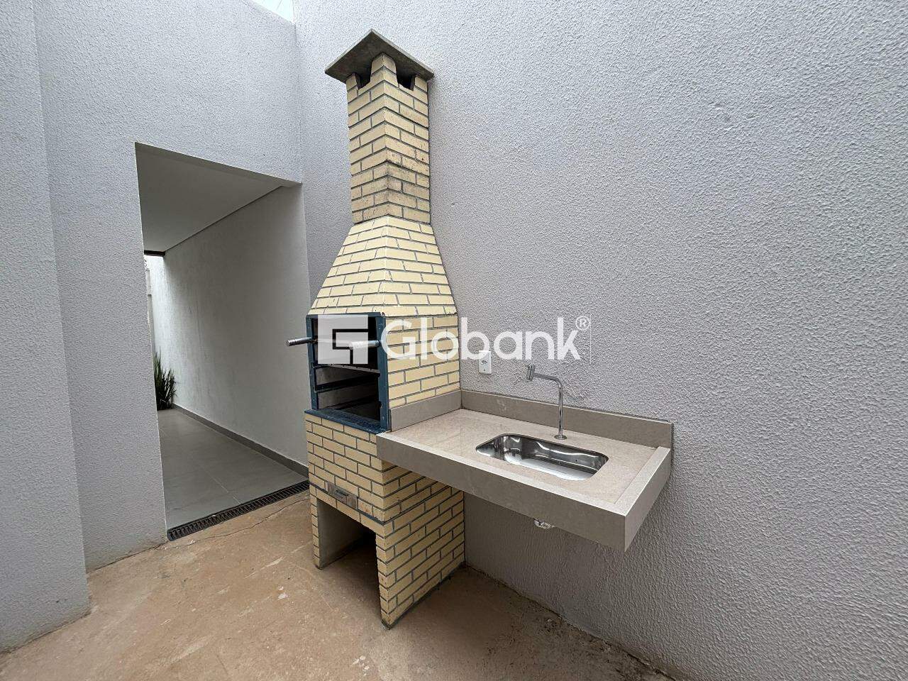 Casa 3 quartos para aluguel Monte Alegre 94m² Montes Claros MG: Área gourmet