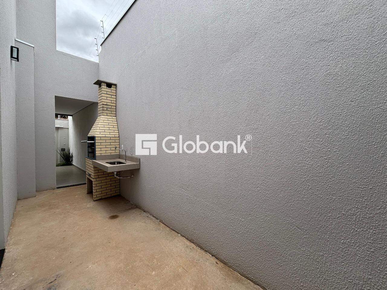 Casa 3 quartos para aluguel Monte Alegre 94m² Montes Claros MG: Área gourmet