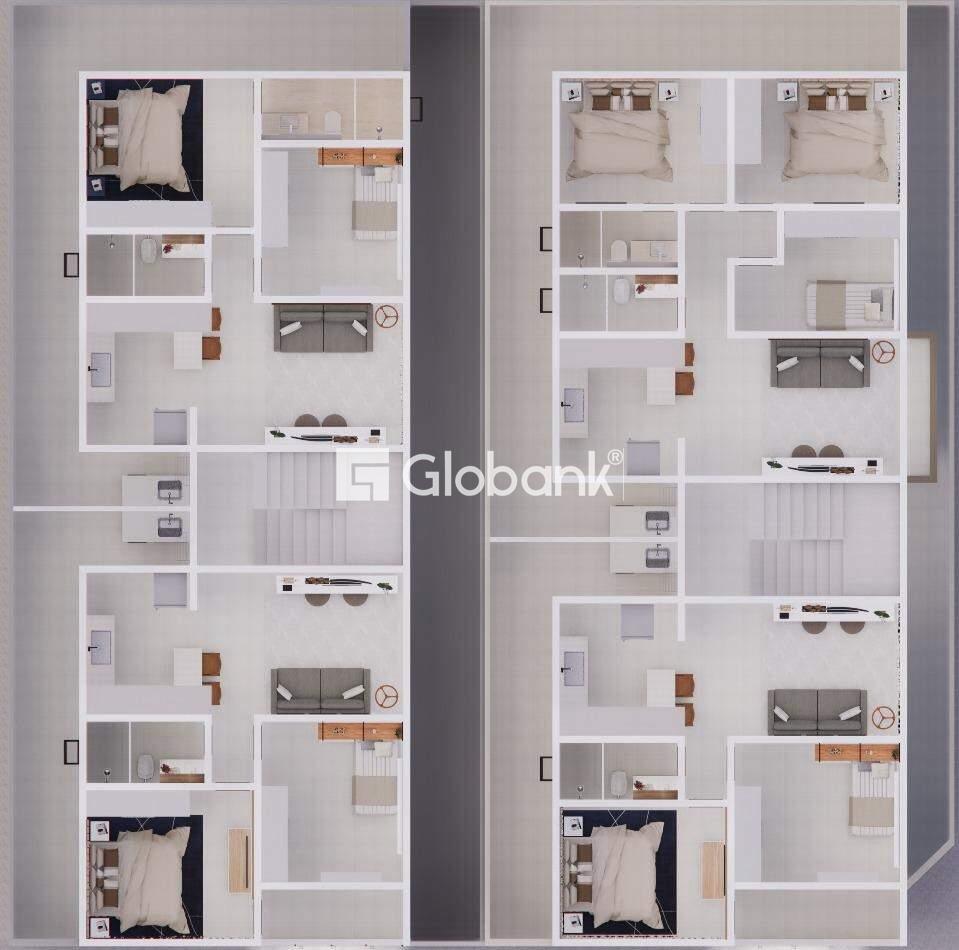 Apartamento 3 quartos à venda Canelas 66m² Montes Claros MG: 