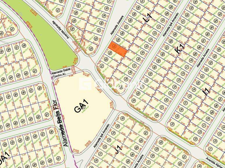 Terreno à venda Residencial Terras Alphaville 300,24m² Montes Claros MG: 