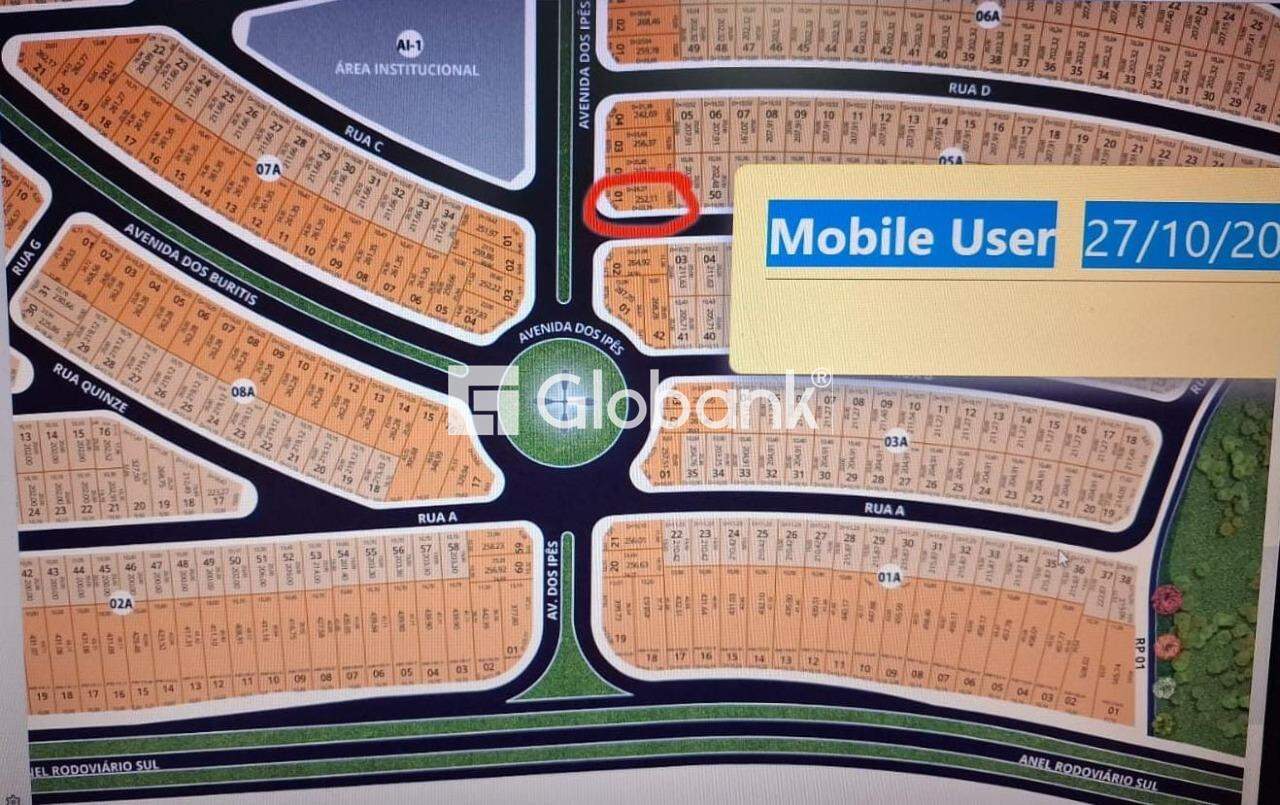 Terreno à venda Loteamento Buritis 252,11m² Montes Claros MG: 