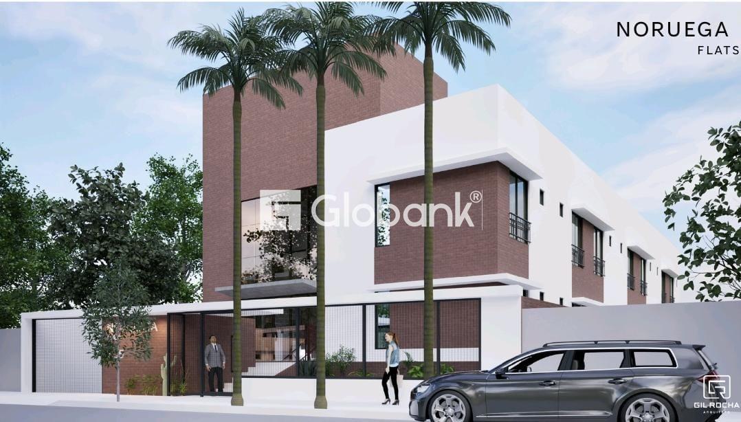 Flat 1 quarto à venda Ibituruna 36,17m² Montes Claros MG: 