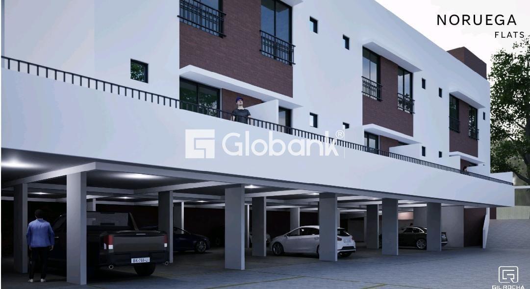 Flat 1 quarto à venda Ibituruna 36,91m² Montes Claros MG: 